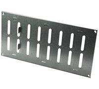 300x150mm Galvanisé Métal Grille de Ventilation - Réglable Grill D'aération - Lames Réglables