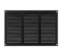 300x200mm Grille de Ventilation avec Moustiquaire - Grilles d'aération en Métal - Acier, Anthracite