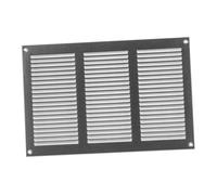 300x200mm Grille de Ventilation avec Moustiquaire - Grilles d'aération en Métal - Acier Galvanisé