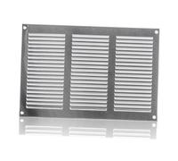 300x200mm Grille de Ventilation avec Moustiquaire - Grilles d'aération en Métal - Acier Inoxydable