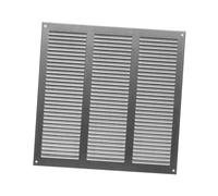 300x300mm Grille de Ventilation avec Moustiquaire - Grilles d'aération en Métal - Acier Galvanisé