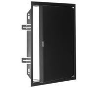 300x300mm Porte d'Inspection en Métal - Clapet de Révision - Porte de Accès - Trappe d'Inspection - Acier Galvanisé Anthracite