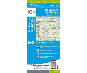 3017sb doulevant le chateau soulaines dhuys 3017SB - Collectif - Ign Institut Geographique National - broché - Atlas / carte