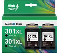 301XL 301XL Compatible HP 301 Black Ink Cartridge Set for HP Envy 4500 5530 Deskjet 3050 2540 2050 Officejet 2620 4630