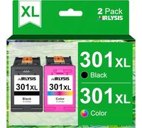 301XL Cartouches d'encre Remplacement pour HP 301 XL Noir et Couleur pour HP Envy 4500 4507 5530 DeskJet 1000 1510 2540 3050 Offic2620 4630 4632 (1 Noir,1 Tri-Colore)