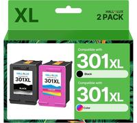 301XL Ink Cartridges Replacement for HP 301 301XL 301 XL Black and Colour for HP Envy 4500 4502 5530 DeskJet 1000 1050 1510 2050 OfficeJet 2620 2622 4630 4632