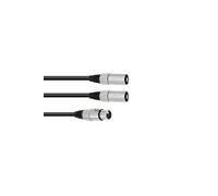 30225206 xfmm Câble 30 XLR (F)/2 x XLR (M) 3 m
