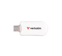 Verbatim Plectra Clé USB avec connecteur Type-C - clé de données pratique pour toute application Blanc 256 Go