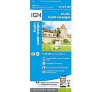 Collectif – IGN – 3023OT Nuits Saint-Georges – Top 25 3023 Ouest – Broché