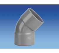 3027788 - Coude gouttiÃ¨re PVC FF 45Â° D