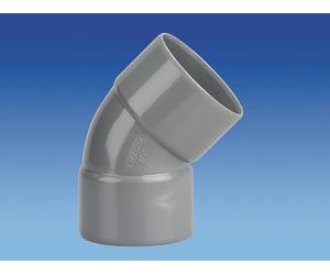 3027788 - Coude gouttiÃ¨re PVC FF 45Â° D