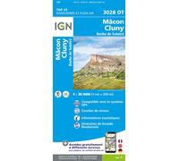 3028ot macon cluny roche de solutre - Collectif - Ign Institut Geographique National - broché - Atlas / carte