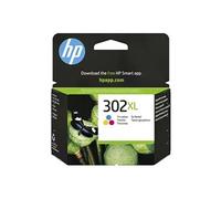 HP 302XL Cartouche d’encre trois couleurs grande capacité authentique