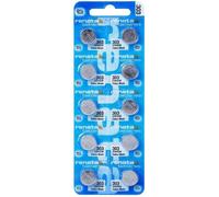 303 Batterie Monobloc pour Montre Suisse Oxyde d'argent 1,5 V (10 Piles 303 ou SR44SW)[361]