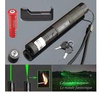 303 Laser Vert 10Miles 532nm Pointeur Stylo Lumière Visible De Faisceau + 18650 + Chargeur