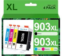 303 XL Remanufacturées Cartouches d'encre Remplacement pour HP 303 303XL 303 XL pour HP Envy Photo 6220 6230 7134 7830 6234 6232 7130 (Noir Tri-Colore, 2-Pack)