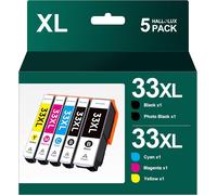 303 XL Remanufacturées Cartouches d'encre Remplacement pour HP 303 303XL 303 XL pour HP Envy Photo 6220 6230 7134 7830 6234 6232 7130 (Noir Tri-Colore, 2-Pack)