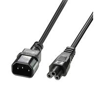 [30340] LINDY Rallonge secteur IEC C14 vers IEC C5 Cloverleaf, 1m