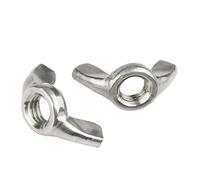 304/316 Stainless Steel Wing Nuts | Stainless Steel M3-M12 Wing Nuts 1/2/3/5pcs for Tool-free Fastening: Quick Hand Tightening(316 stainless steel,M10-2pcs)
