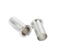 304/316L long type clamp ferrules L=80/100/120mm Stainless steel 304 Welding Ferrule Tri Clamp Fittings Clamp Weld stub OSBCMZGE(OD51xT1.5mm,LENGTH 100MM_SS304)