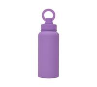 304 acier inoxydable 1000 ml isotherme magnétique pour téléphone portable couvercle extérieur bouteille de camping avec joint magnétique anti-fuite piston sous vide pour la randonnée