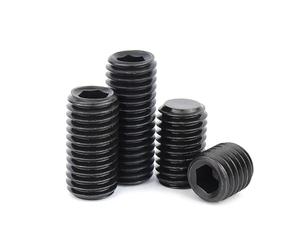 304 acier inoxydable 12.9 DIN913 filetage fin hexagone douille plate sans tête boulon ensemble vis M4 M5 M6 M7 M8 M9 M10 M12(12.9 steel,5pcs M8x1x16)