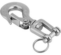 304 Acier inoxydable -Oeil pivotant -Cavité de la fourche Chaîne de levage Snap Hook 150 kg Limite de charge de travail 90 mm