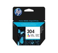 304 Cartouche d encre trois couleurs authentique N9K05AE pour HP DeskJet 2620 2630 3720