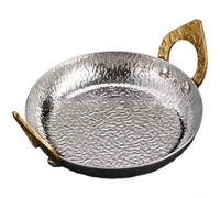 304 Casserole Thaïlandaise Chaude avec Double Poignées Et Fonction Cuisinière, 16-26 Cm Argent, Convient Pour La Soupe De Fruits De Mer Et La Cuisine Traditionnelle, Poli Pour Un Nettoyage Facile