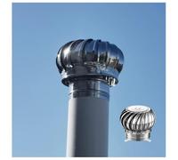 304 Cowl spinner à la cheminée en acier inoxydable, évents de toit en rotation, turbine de ventilateur de toit, évent de toit de capuchon d'échappement en acier inoxydable, sortie de l'évent,