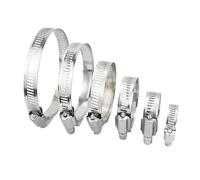 304 en acier inoxydable bouchon de transmission à Lot de 5 colliers de serrage à vis sans fin réglables en acier inoxydable 304, plusieurs tailles(155-178mm)