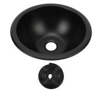 304 Évier en acier inoxydable rond le bassin de lavage à main de grande capacité facile à nettoyer avec un port de vidange de 40 mm pour la cuisine de caravane pour bateaux RV