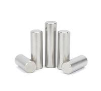 304 Pins de positionnement en acier inoxydable, Goupille de localisation, tête ronde en acier inoxydable 304, chanfreinée plate, M1-M12 45-60 mm, paquet 2 à 100 pièces(45mm,M8 (5Pcs))