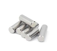 304 Pins de positionnement en acier inoxydable, Goupille de localisation, tête ronde en acier inoxydable 304, chanfreinée plate, M1-M12 45-60 mm, paquet 2 à 100 pièces(55mm,M2 (100Pcs))