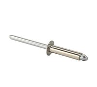 304 Rivets aveugles Semi-acier tout acier Pop for les projets de bricolage automobile et domestique Rivet à tête ronde M3.2 M4 M5(Semi-Steel,M4x13mm (20pcs))