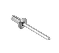 304 Rivets aveugles Semi-acier tout acier Pop for les projets de bricolage automobile et domestique Rivet à tête ronde M3.2 M4 M5(All-Steel,M4x16mm (20pcs))