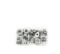 304 SS Collection de rondelles plates 910 pièces dont M2 M2.5 M5 M6 M8 M10 pour M12 pour assemblage mécanique et applications