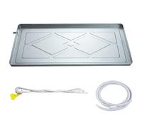 304 Stainless Steel Air Conditioner Drain Tray 93x44x3.5 cm Condensate Collection for AC Units Rust Resistant Easy to Install Perfect for HVAC Systems
