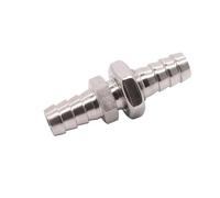 304 Stainless Steel Bulkhead Hosetail Pipe Fitting 10mm Hose Barb Connector Water Gas