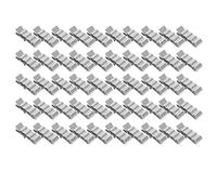 304 Stainless Steel Cable Clips 50PCS Solar Panel Wire Clamps Photovoltaic Cable Management Clips for Module Frame Wiring