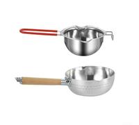 304 Stainless Steel Chocolate Melting Pot Double Boiler Set(B)