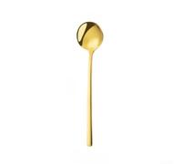 304 Stainless Steel Coffee Spoon 13cm Mirror Finish(Golden 13cm)