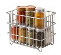304 Stainless Steel Dish Drainer Basket Compact(Small) | 304 stainless steel, rust- pour proof finish, kitchen use, silver color, easy to clean