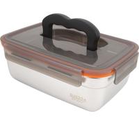304 Stainless Steel Food Storage Container Metal Sealed Lunch Box with Handle for Home Refrigerator Office 2700ML (en anglais seulement)