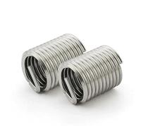 304 Stainless Steel Helicoil Thread Repair Insert Coiled Wire Helical Screw Sleeve M2 M2.5 M3 M4 M5 M6 M8 M10 M12-M24 (Color : X 3D, Size : M2x0.4 (50PCS))