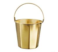 304 Stainless Steel Ice Bucket Octagonal Wine Chiller(Gold)