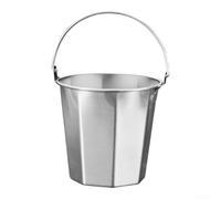 304 Stainless Steel Ice Bucket Octagonal Wine Chiller(Silver)
