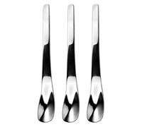 304 Stainless Steel Ice Cream Spoon, Durable Dessert Scraper | Premium 304 stainless steel scraper, efficient design for desserts, fits for daily kitchen Argenté 3pcs