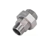 304 Stainless Steel Inner and Outer Wire Loose CNC Fine Turning Is Suitable for Water Heating Accessories Gas Pipa Dn8(1PCS_DN32) Plumbing Fittings