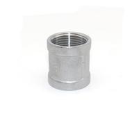 304 stainless steel inner threaded pipe clamp, internal thread heating straight joint1/2 "1/8" 1/4 "3/8" pipe joint,1/4"